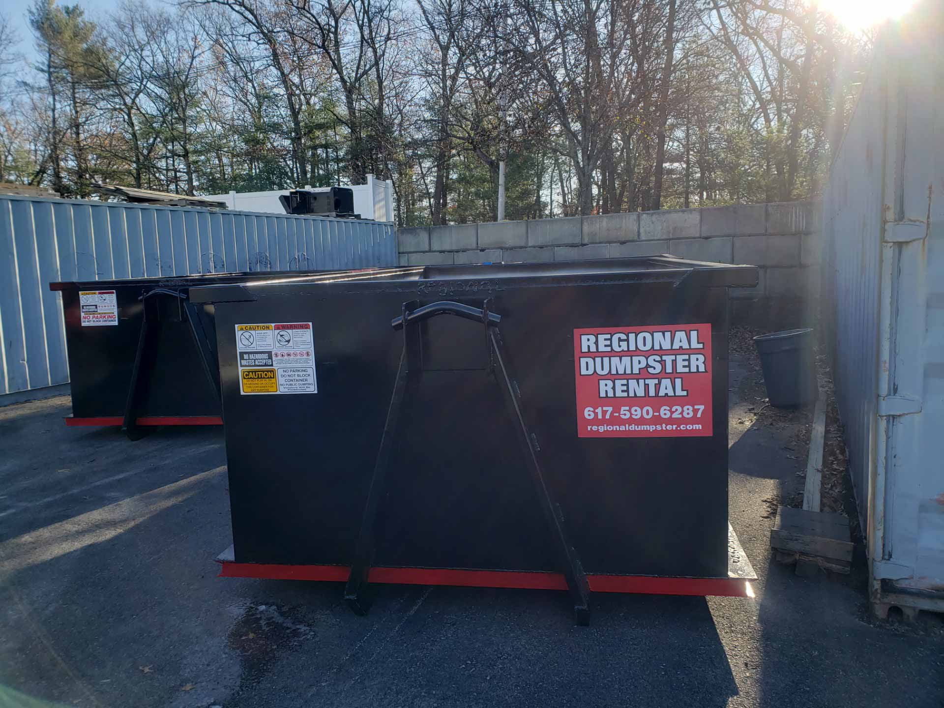 Two Regional Dumpster Rental rental dumpsters