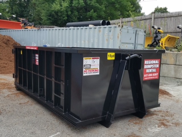 Regional Dumpster Rental 15 yard dumpster